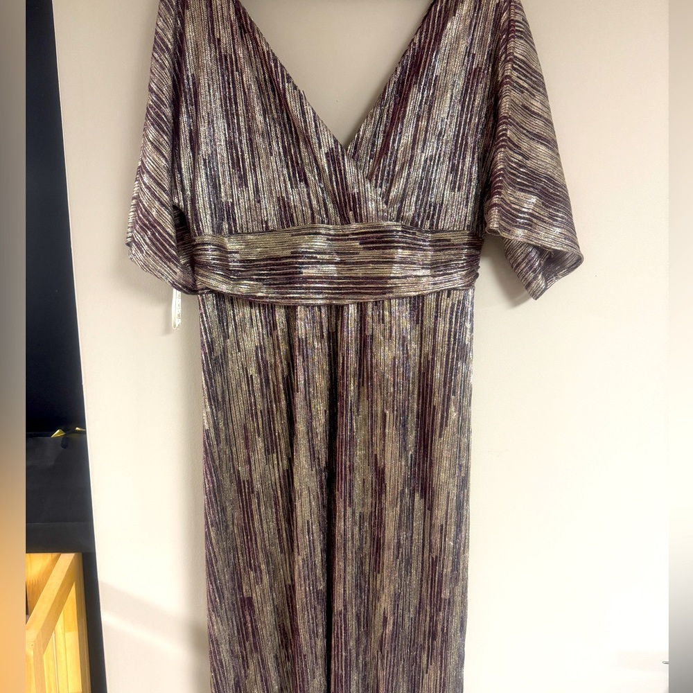 BNWT Lilly Pulitzer Parigi Elbow Sleeve Maxi Dress XL